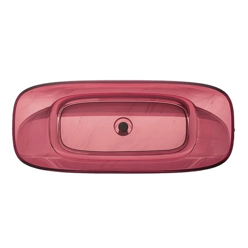 Transparent resin bathtub Home independent rectangular hotel B & B