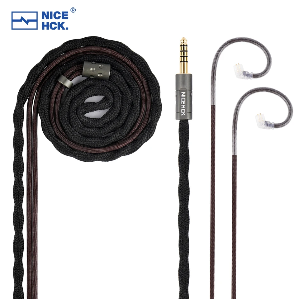 NICEHCK S77 7NハイエンドIEMケーブル 0.78mm 2Pin