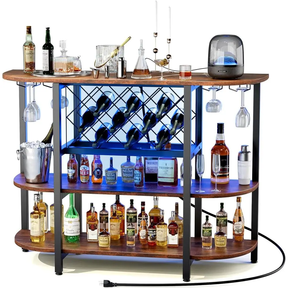 Bar Cart With Charg…