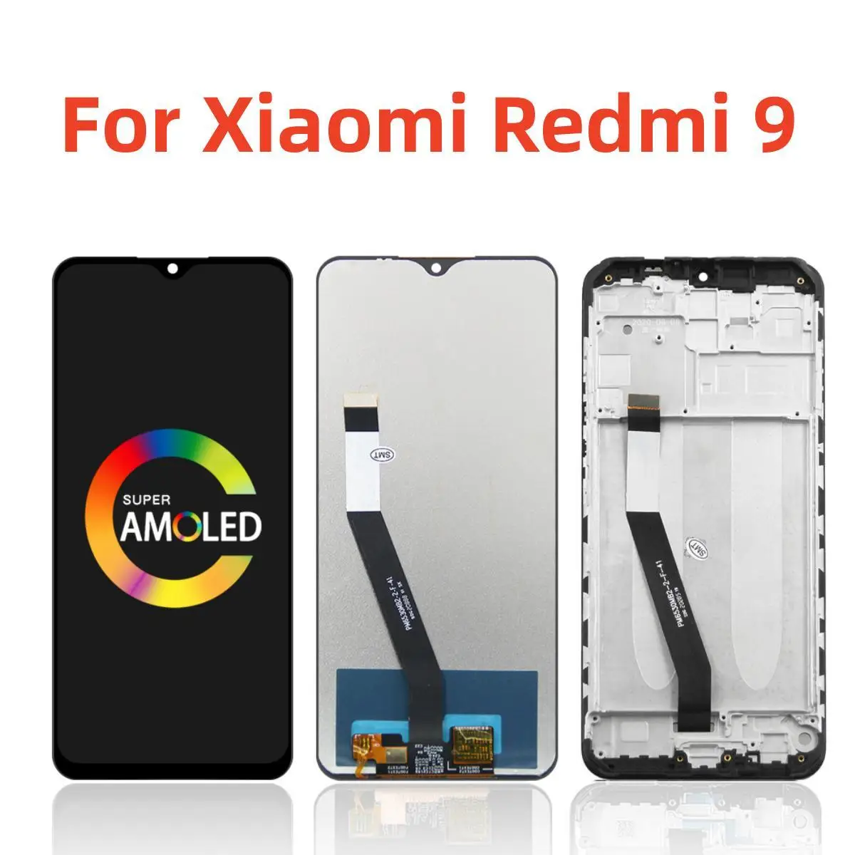 

6.53 Original For Xiaomi Redmi 9 LCD Display Touch Screen Digitizer For Redmi 9 M2004J19AG M2004J19C Assembly Replacement Parts