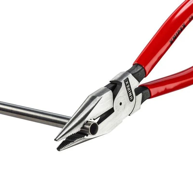 Imagem -04 - Knipex-alicador Combinado Agulha-nariz Ferramentas Manuais Juntas de Alta Alavancagem Pontas Estáveis 08 21 185 7.2