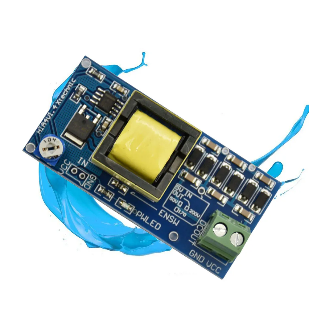 

5V 12V DC to DC Power Supply Module Voltage Regulator Boost Converter AC75V Output Security Products Stable Performance