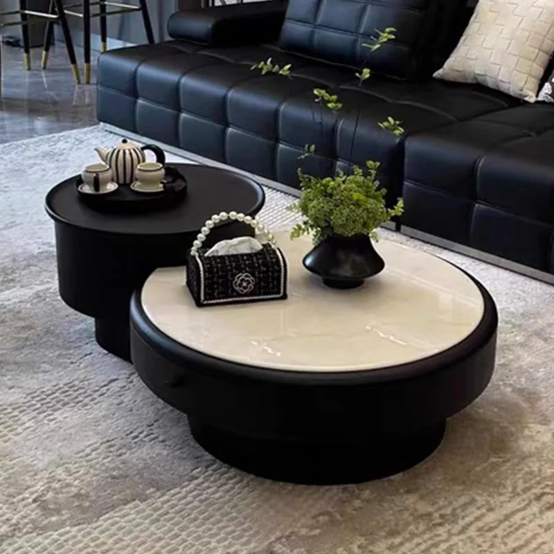 

Minimalist Modern Side Table Luxury Space Saving Coffee Tables Creative Aesthetic Mesa De Centro De Sala Living Room Furniture