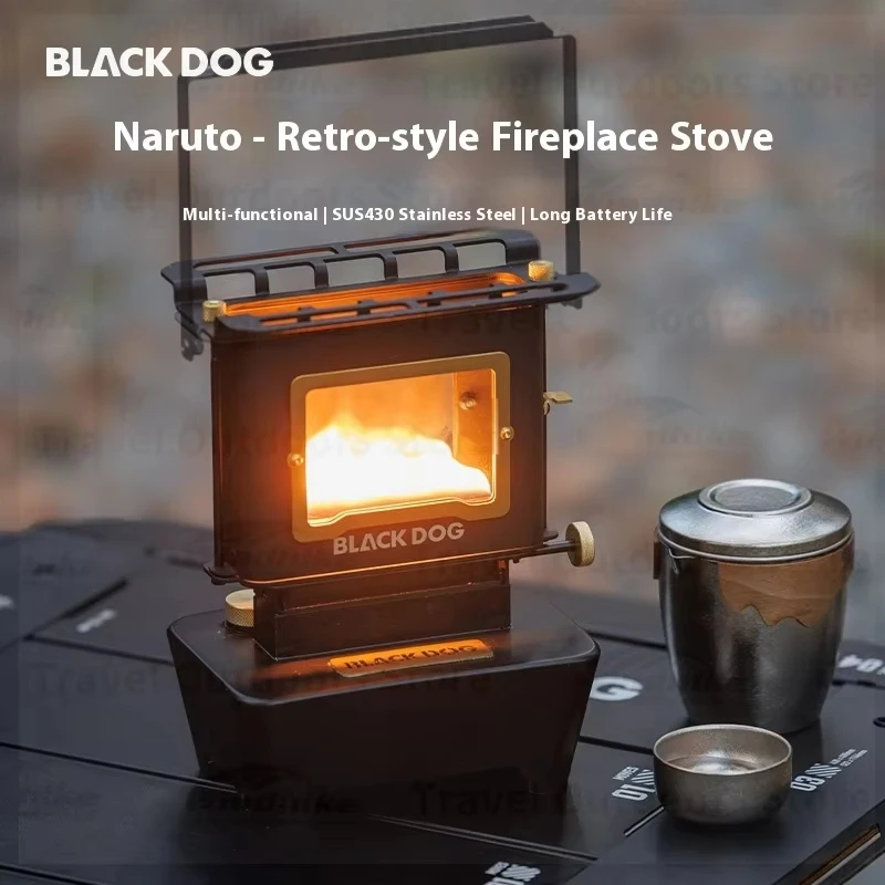 

Новая модель настольной ретро-печи BLACKDOG Mini: уличная лампа-печь для чая на керосине с ручкой