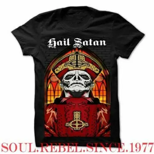 

GHOST HAIL SATAN PUNK ROCK T SHIRTS MEN'S SIZES