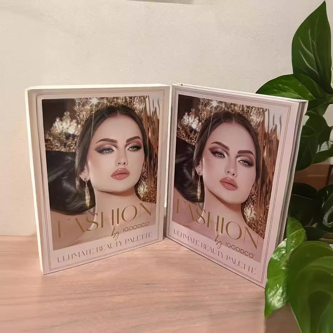 لوحة ظلال عيون احترافية مكونة من 50 ظلال غير لامعة وأحمر خدود هايلايتر لمستحضرات التجميل #3