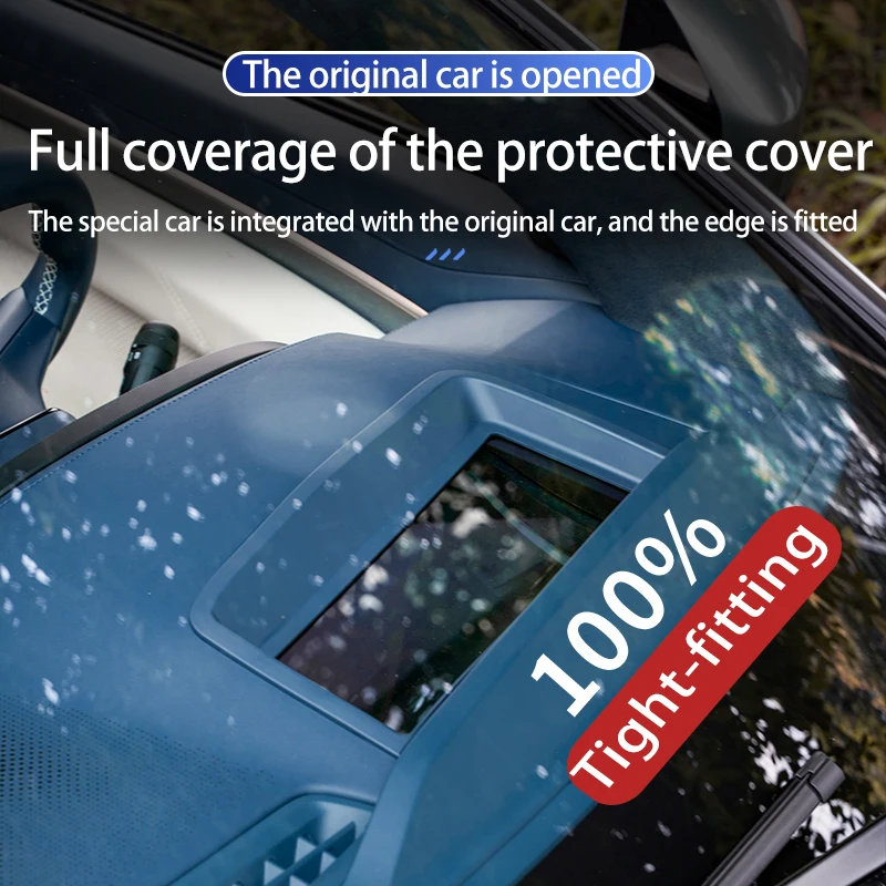 For ZEEKR 001 HUD dust cover,HUD display protective cover, car interior decoration ZEEKR 001 accessories ABS