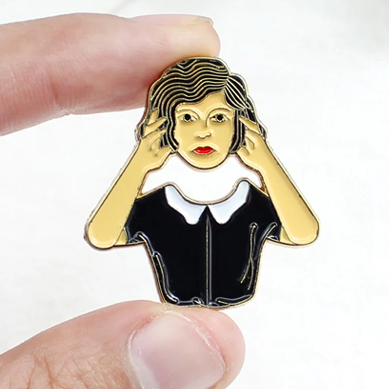 Broche de pecho para mujer, arcoíris, corazón, botella de leche, pecho, labios negros, Sexy, insignia, joyería, lesbiana, Gay