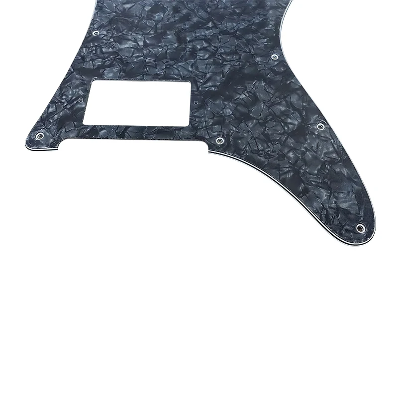 Xinyue Custom Guitar Parts - For MIJ Ibanez RG 350 EX H Guitar Pickguard Blank With Bridge Humbucker Pickup Scratch Plate Black