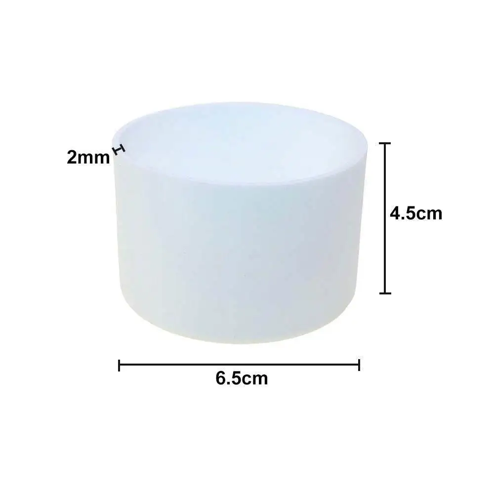 

Non-Slip 7cm Silicone Cup Bottom Cover Anti-Wear Insulation Cup Protective Holder Base for Water Cups Heat Preservation Cups