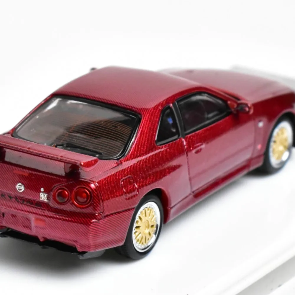 

SH 1:64 Коллекционная записываемая литая модель автомобиля BNR R34