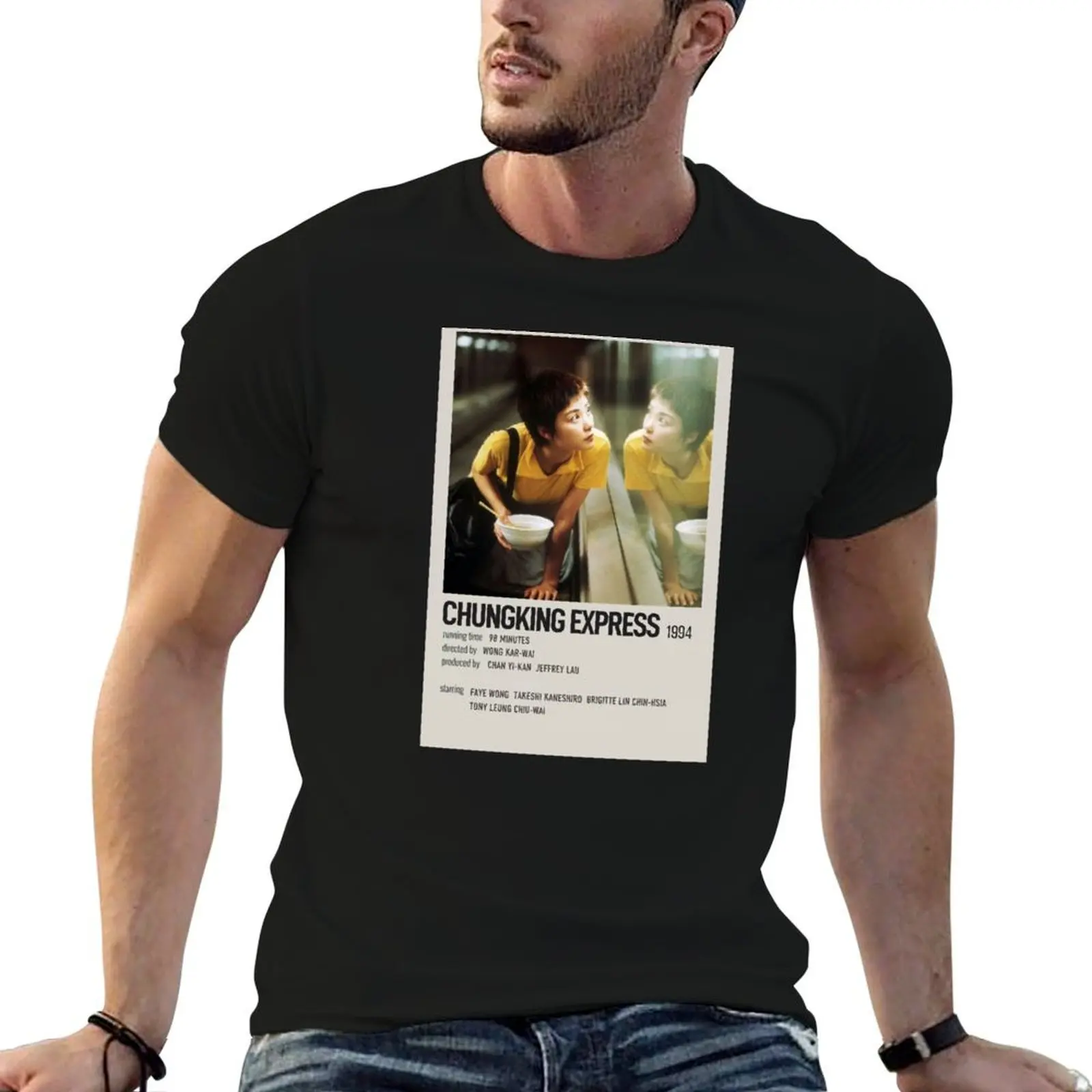 Chungking Express Wong Kar Wai T-Shirt men t shirt cotton 100% t shirt man cotton t shirts for man cotton funny T-shirt