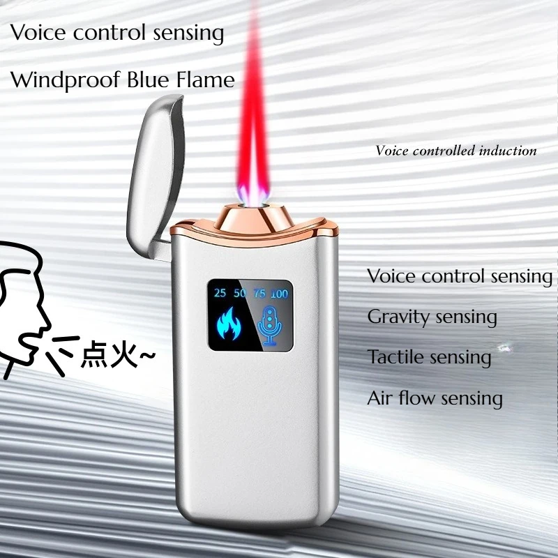 

High-level Intelligent Voice-powered Inflatable Fire Starter That Can Battery Level Display Be Recharged for Multiple Firings