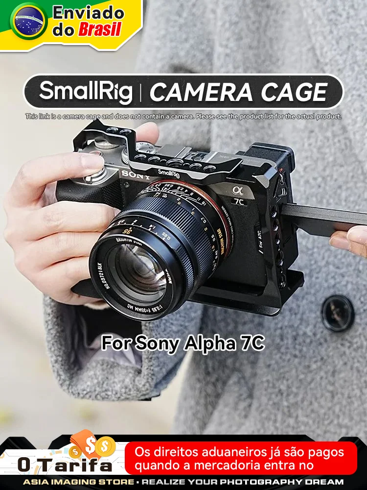 【 Do Brasil 】 SmallRig Camera Cage Handle Grip 1/4