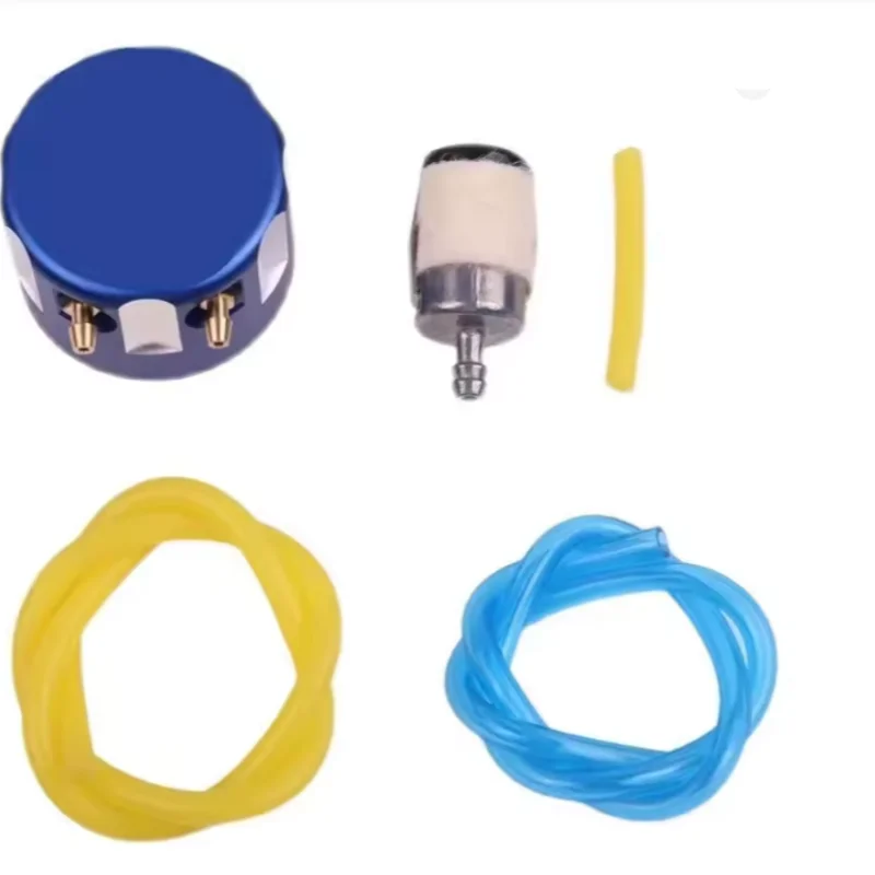 1Set CNC Hohe Qualität Öl Trommel Abdeckung Recycling Öl Abdeckung mit Erweiterten Filter für RC Modell Methanol/Benzin motor