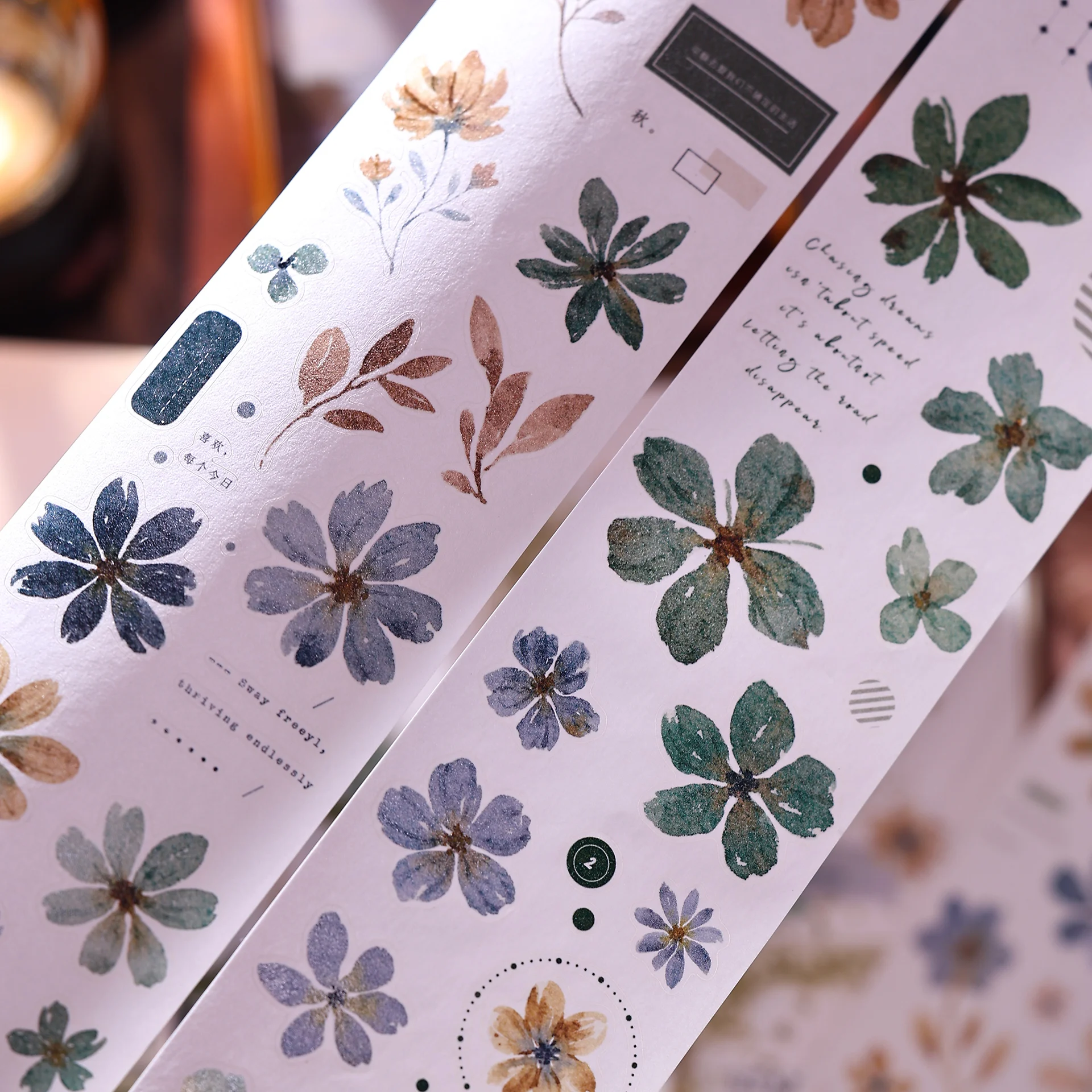 XiaoBaiJia Studio Vintage Yell - огляд і ціна Floral Tape Green