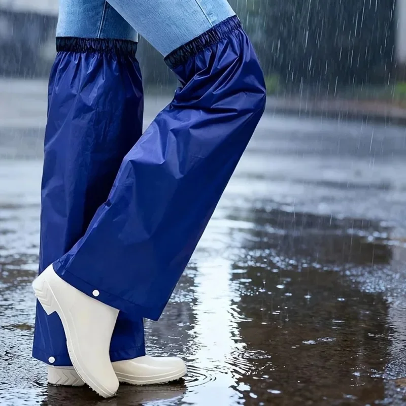 Waterproof Leg Gaiters for Adults, Windproof Oil-Resistant Lower Leg Covers for Cycling, Hiking, Rainy Commutes and Outdoor Work