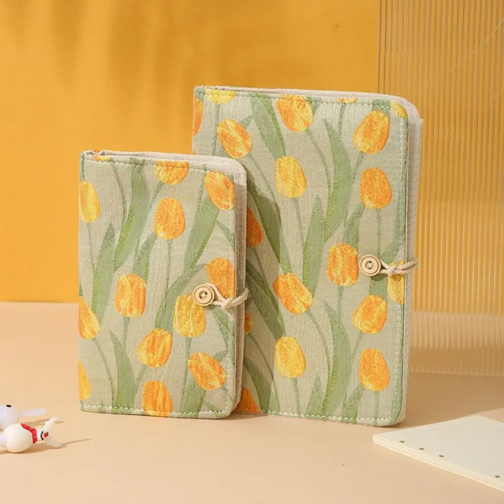 No Inner Page A5/A6 Loose-leaf Book Cover Creative INS Mini Budget Binder Cover Portable DIY Notebook Cover Sketchbook