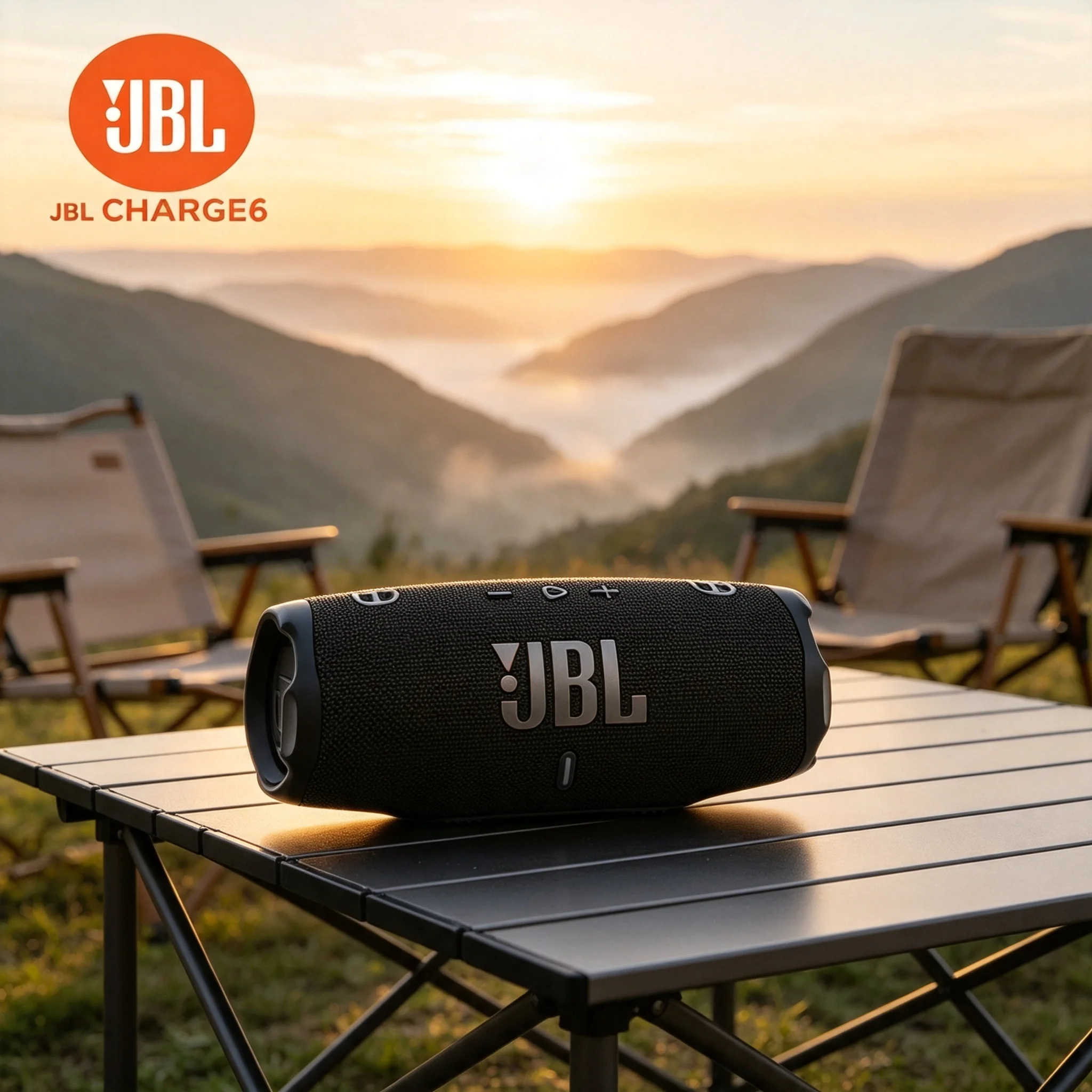 JBL CHARGE6 IP68 Weatherproof Wireless Speaker Long Lasting Battery Outdoor Travel Camping Portable Loudspeaker