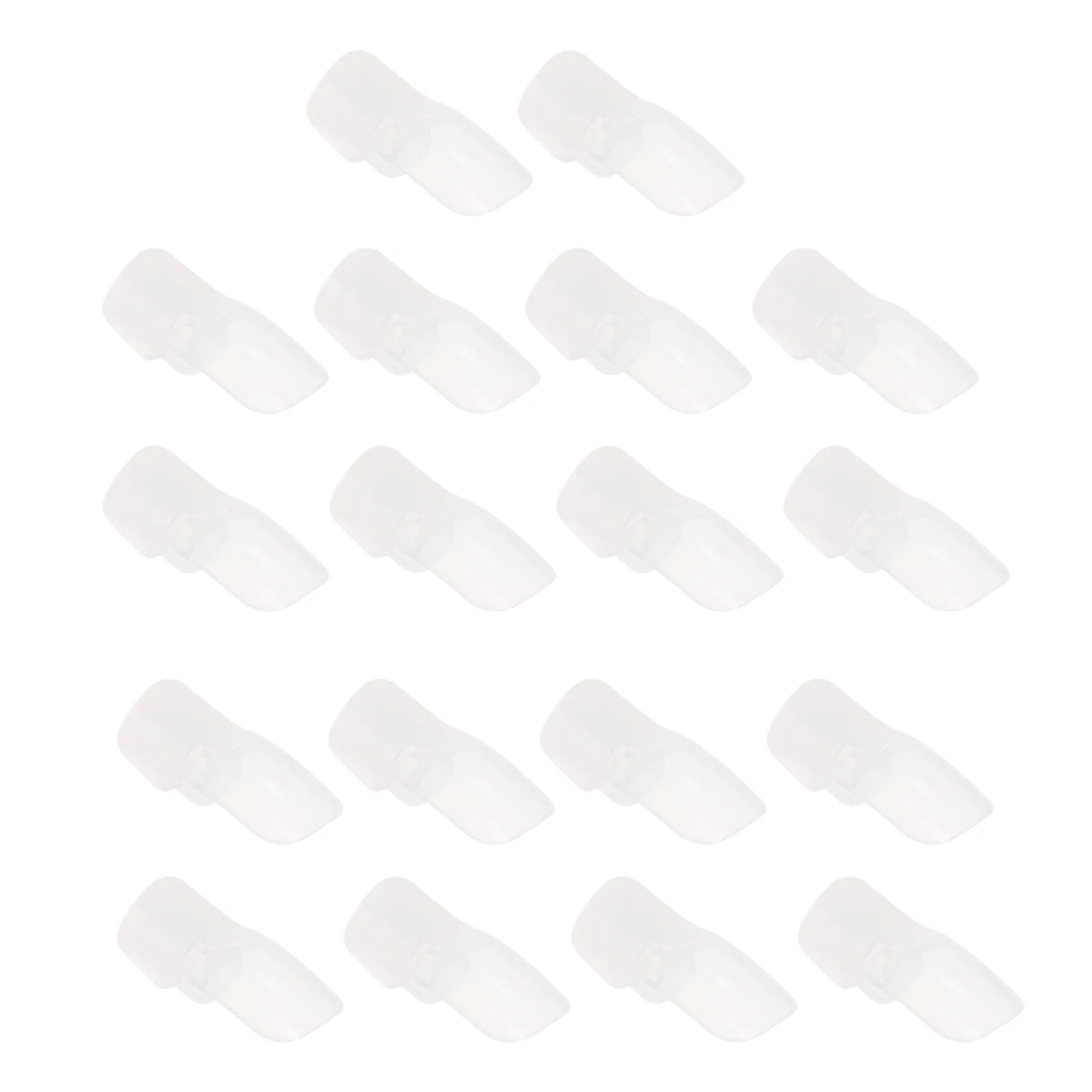 20 Pcs Nail Case Peel off Cuticle Protector Polish Varnish Cover Gel Guard Shield