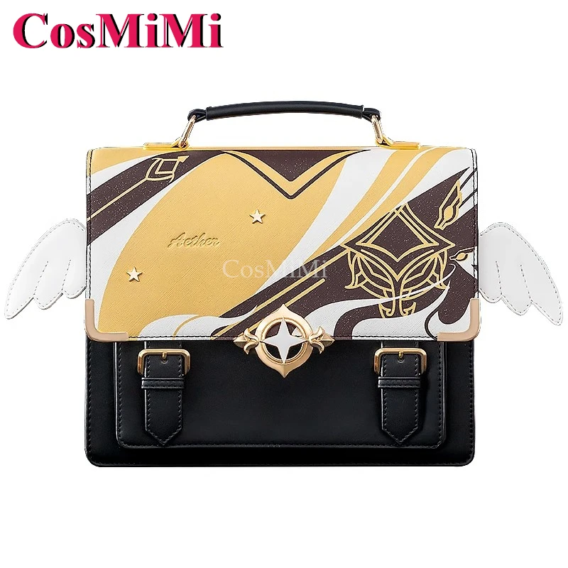 CosMiMi Zhongli คอสเพลย์เกม Genshin Impact เครื่องแต่งกายผลิตภัณฑ์อนุพันธ์ Preppy สไตล์เสื้อเครื่องแต่งกายประจําวันเล่นบทบาทเสื้อผ้า