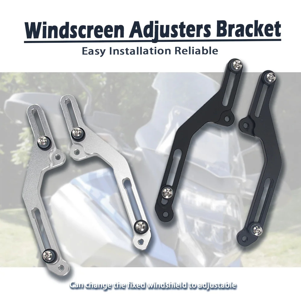 

For NC750X NC 750X NC750 X 2021 2022 2023 Motorcycle Windscreen Adjusters Airflow Adjustable Windscreen Wind Bracket