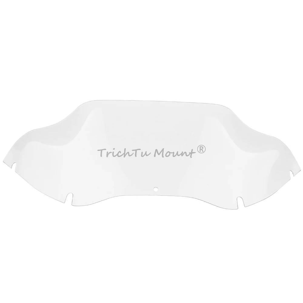 زجاج أمامي منحرف للرياح للدراجات النارية مقاس 9.5 بوصة لدراجة Harley Touring Road Glide مخصص CVO Ultra FLTR FLTRU 1998-2013