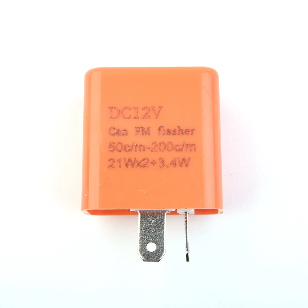 Motorcycle Motorbike 2 Pin Adjustable LED Indicator Flasher Relay For Honda, For Kawasaki, For Suzuki