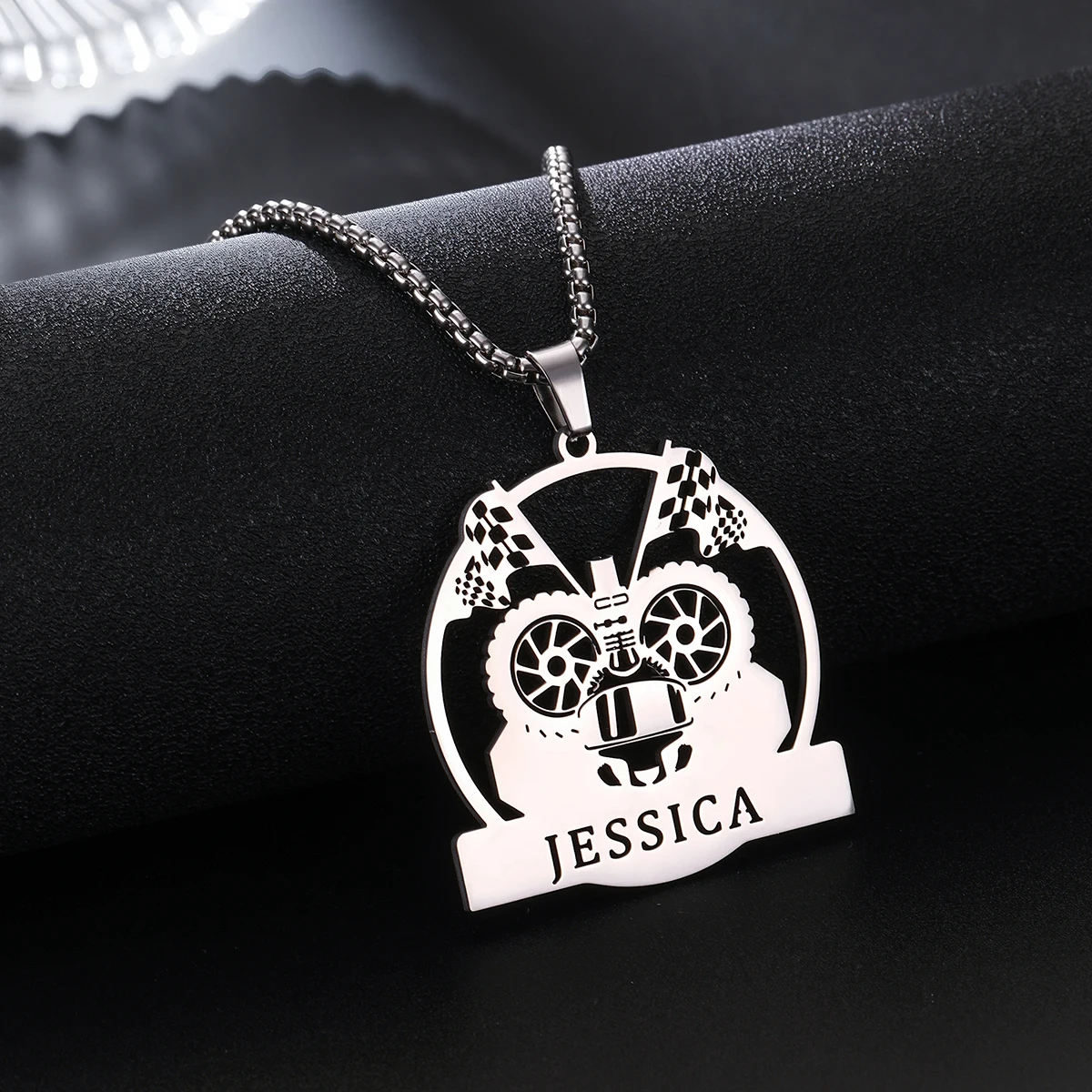 

Custom Owl Name Necklace Jewelry Stainless Steel Gold Color Nameplate Pendant Personalized Necklace Women Daily Wearing