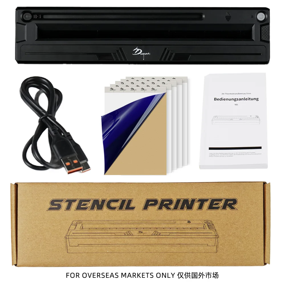 Professional Wireless Printer Tattoo Transfer Machine Thermal Template Transfer Bluetooth Mini Portable Tattoo Stencil Printers
