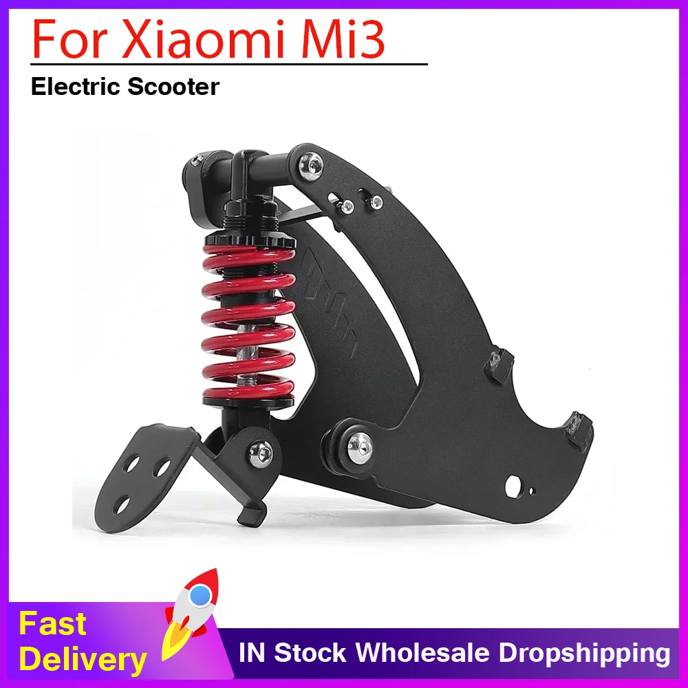 

Rear Suspension Kit for Xiaomi KickScooter Mi3 Electric Scooter Modifited Rear Shock Absorption Fender Light Accessories
