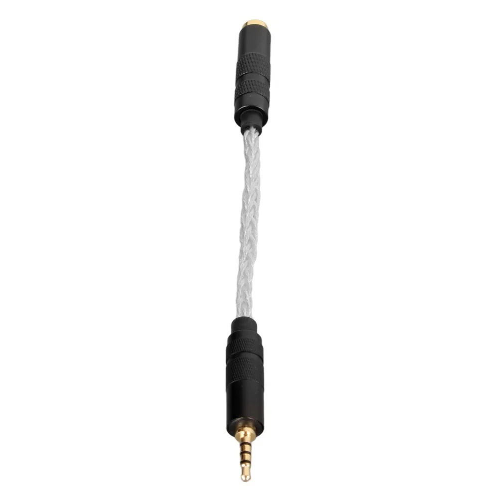 8-Strand Single Crystal Copper 4.4mm Female to 2.5mm Male Sound Cable for Sound Players with 2.5mm Balanced Ports