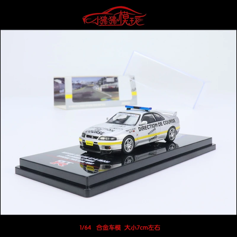 

INNO 1:64 NISSAN GT-R R33 24th le mans PACE CAR Diecast Model Race Car Kids Toys Gife