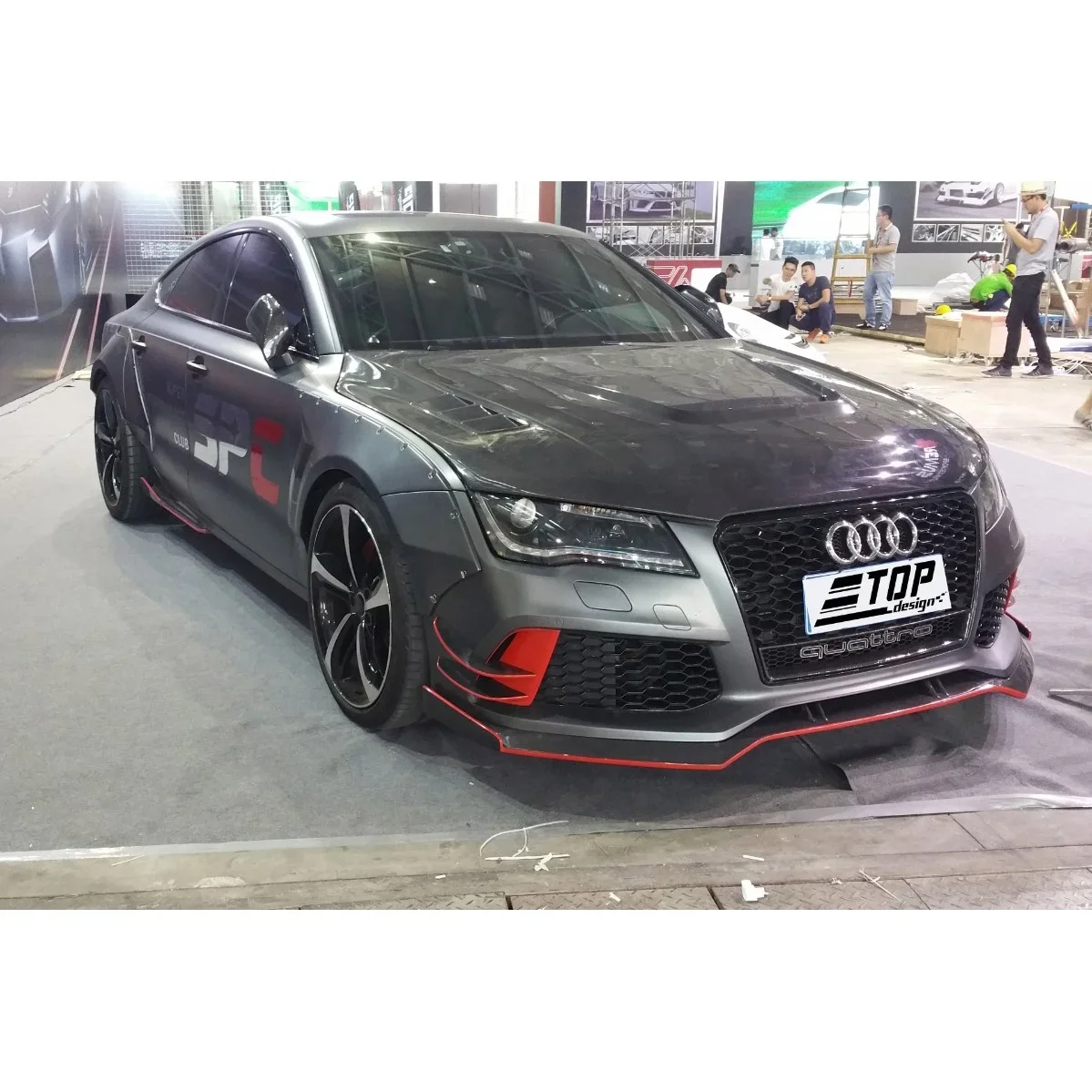 spmgc wide body kit for 2011-2015 audi A7  upgrade to RS7