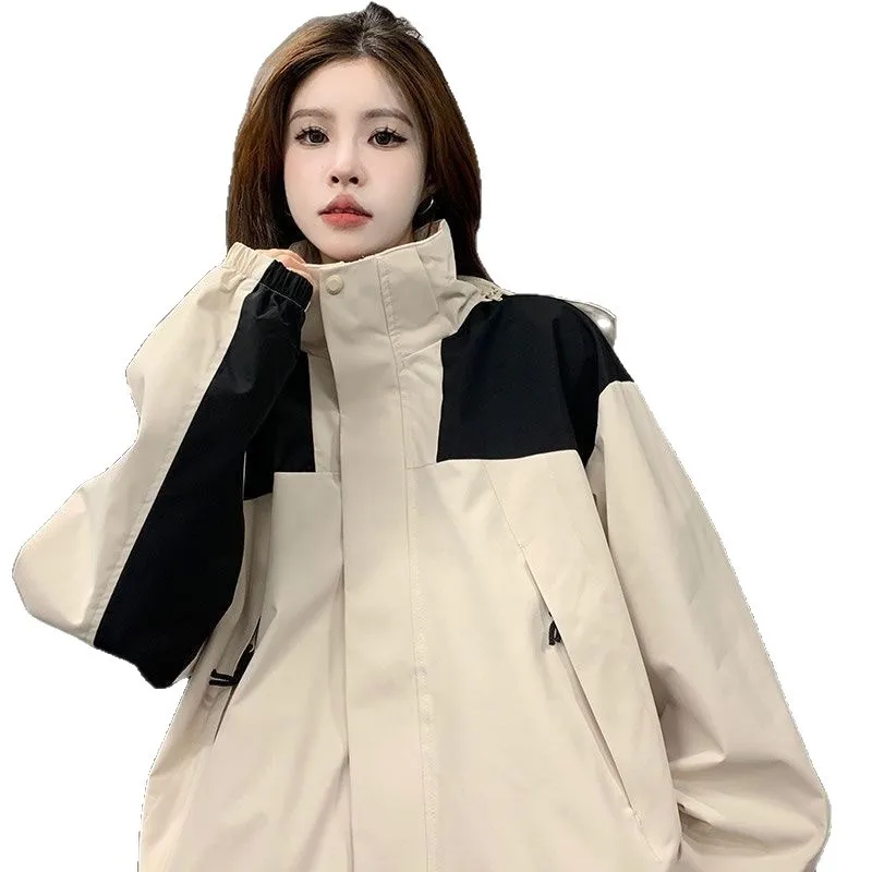 جودة عالية عصرية وبسيطة على الطراز الياباني Harajuku سترة فنية عالية الأداء عصرية تناسب الجميع على طراز الشارع #5