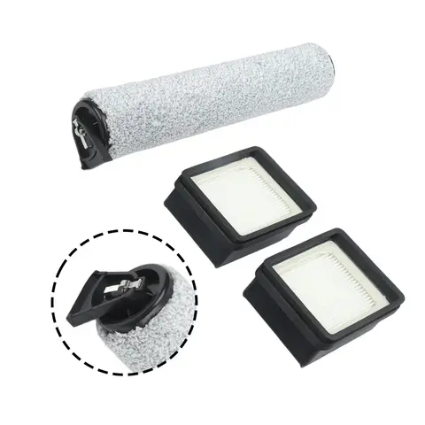 Comprehensive Maintenance Kit for Eureka FC9 NEW500 Wet Dry Vacuum Brush Roll1 & HEPA2 for Long Lasting Performance