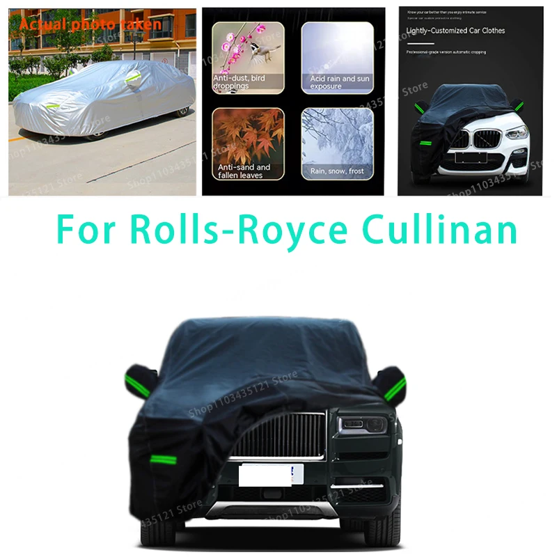 For Rolls-Royce Cullinan auto body protection, anti snow, anti peeling paint, rain, water, dust, sun protection, car clothing