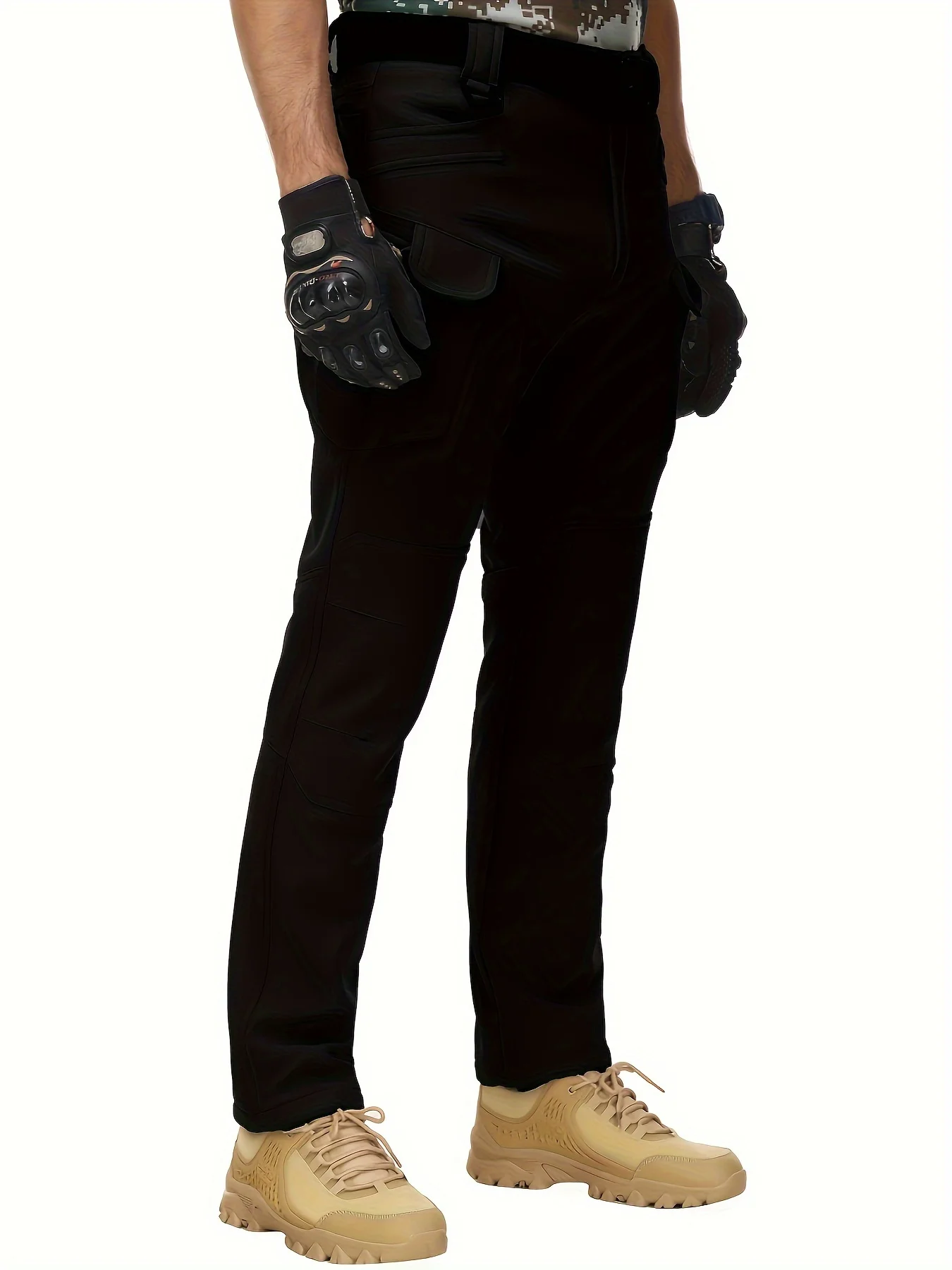 

Новые мужские тактические брюки с несколькими карманами и эластичными военными городскими тактическими брюками для поездок на работу.