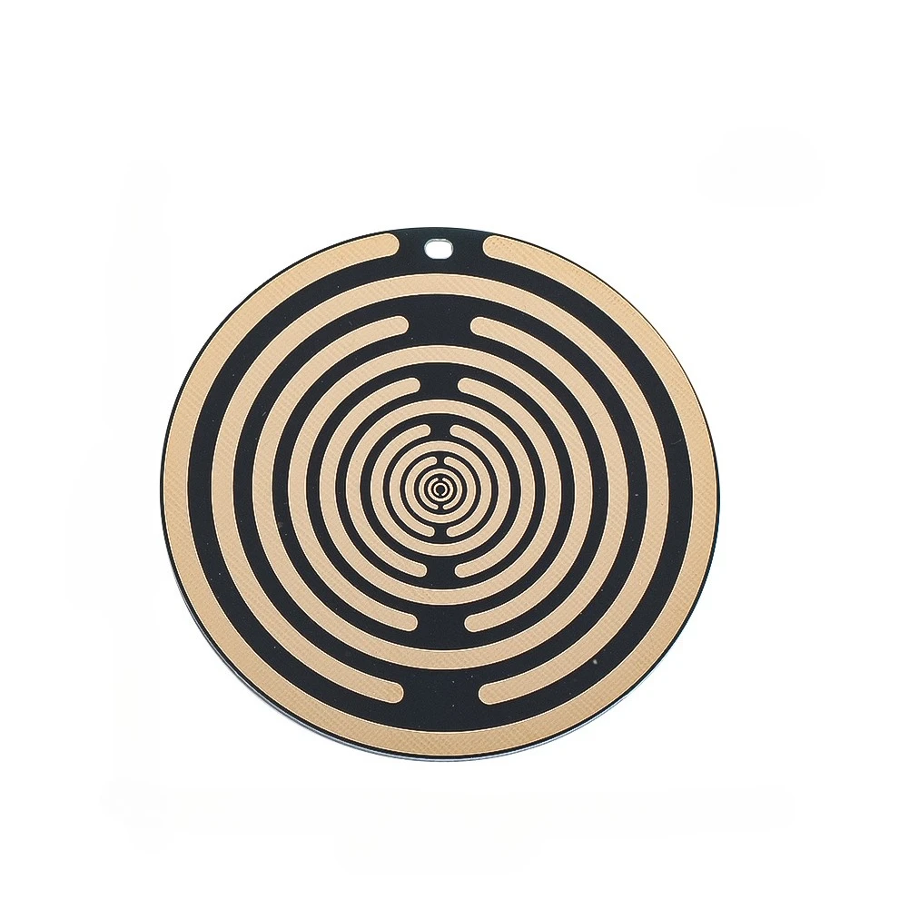 الاستقطاب قرص الطاقة MWO القرص متعدد الموجات مذبذب مزدوج الوجهين هوائي Lakhovsky التوازن الطاقة القرص التأمل قلادة #1