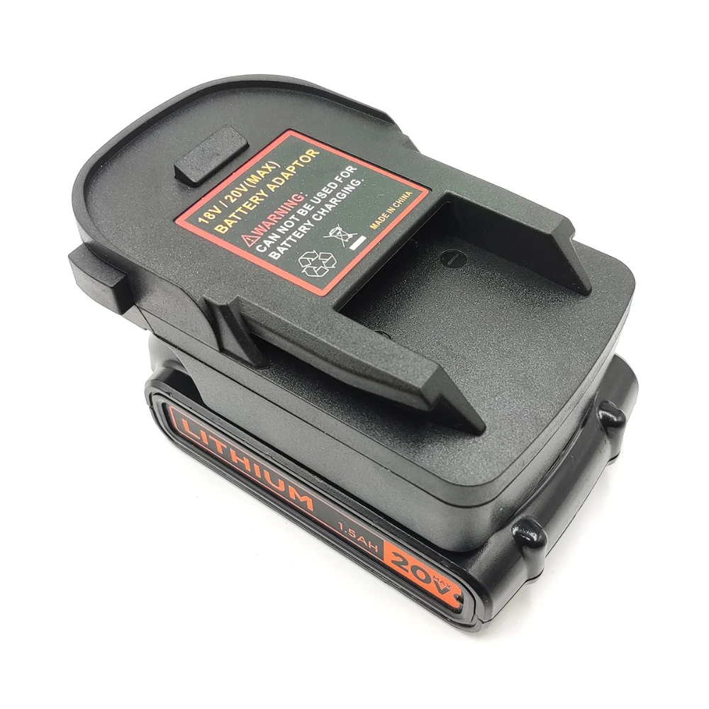 

Battery Adapter for Black&decker/porter Cable/Stanley 18V/20V Lithium Batteries Converting To for RIDGID/AEG 18V Battery Tools