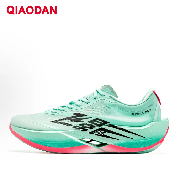 QIAODAN Feiying PB6.0 Women Running Shoes Professional Marathon Racing Sneakers Carbon Plate Lightweight Race Shoes QDB022261299