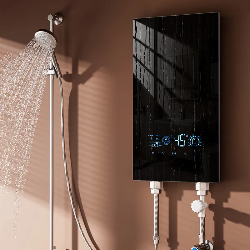 

Высокое качество 220 В 6,5 кВт 7,5 кВт 8,5 кВт экономия энергии мгновенный бак меньше электрический мгновенный водонагреватель гейзер для домашнего душа