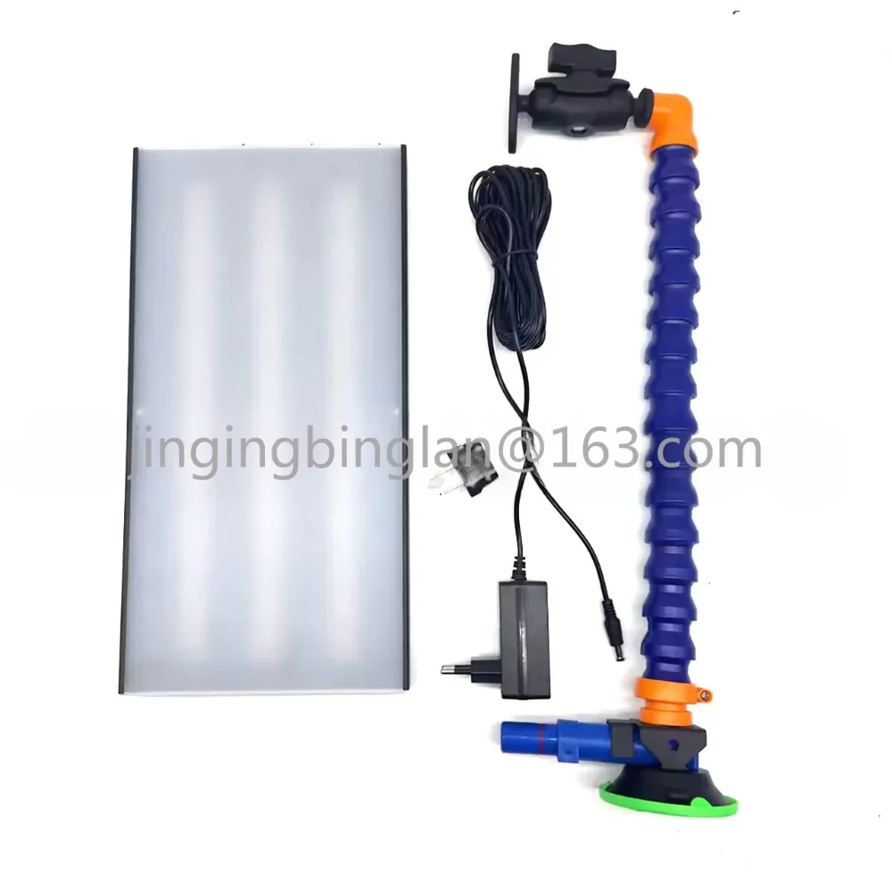 Car Dent Repair 6-Color Stripe Led Leveling Light Inspection Tool Dent Repair Light Suction Cup Magnet Type