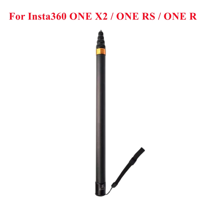 

290cm Carbon Fiber Invisible Extended Edition Selfie Stick For Insta360 ONE X2 / ONE RS / ONE R Accessories For GoPro Insta 360