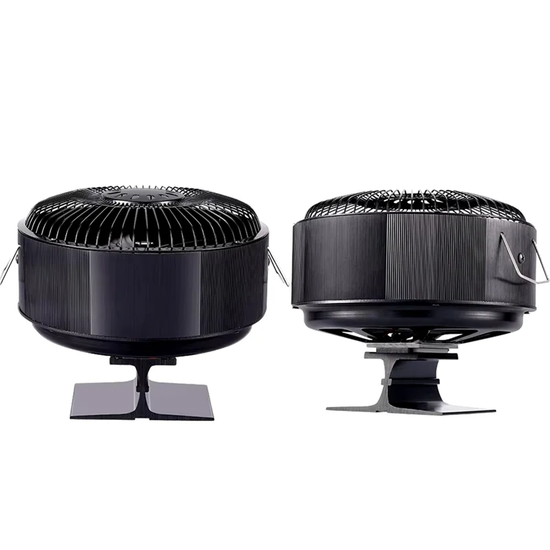 【Must-Haves】5 Blades Heat Powered Stove Fan Standing Log/Wood/Pellet Burner Efficient Heat Distribution Quiet Home Fireplace Fan