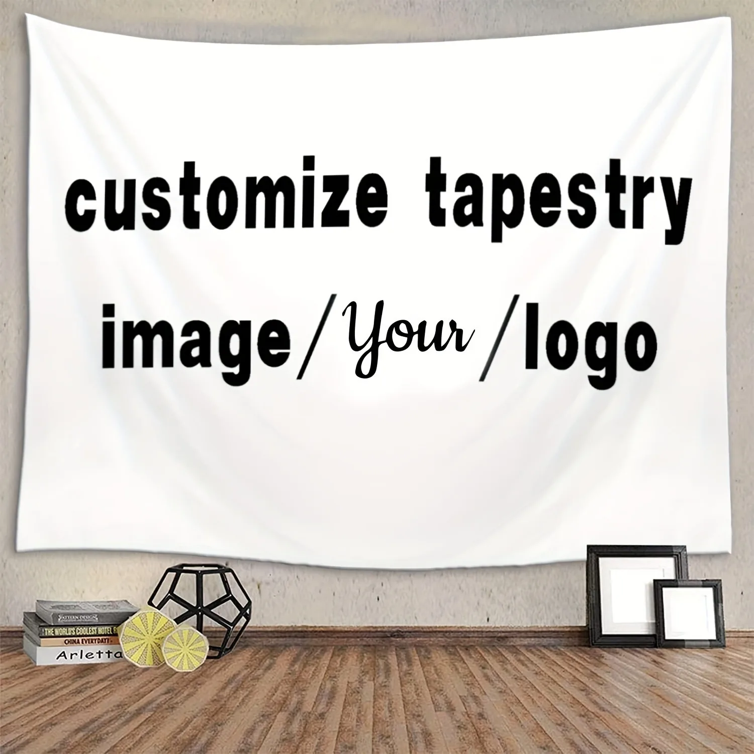 1PC Custom Tapestry Personalized Photo Tapestry Wall Hanging for Bedroom, Living Room & Dorm Decor, Modern Home Wall Art