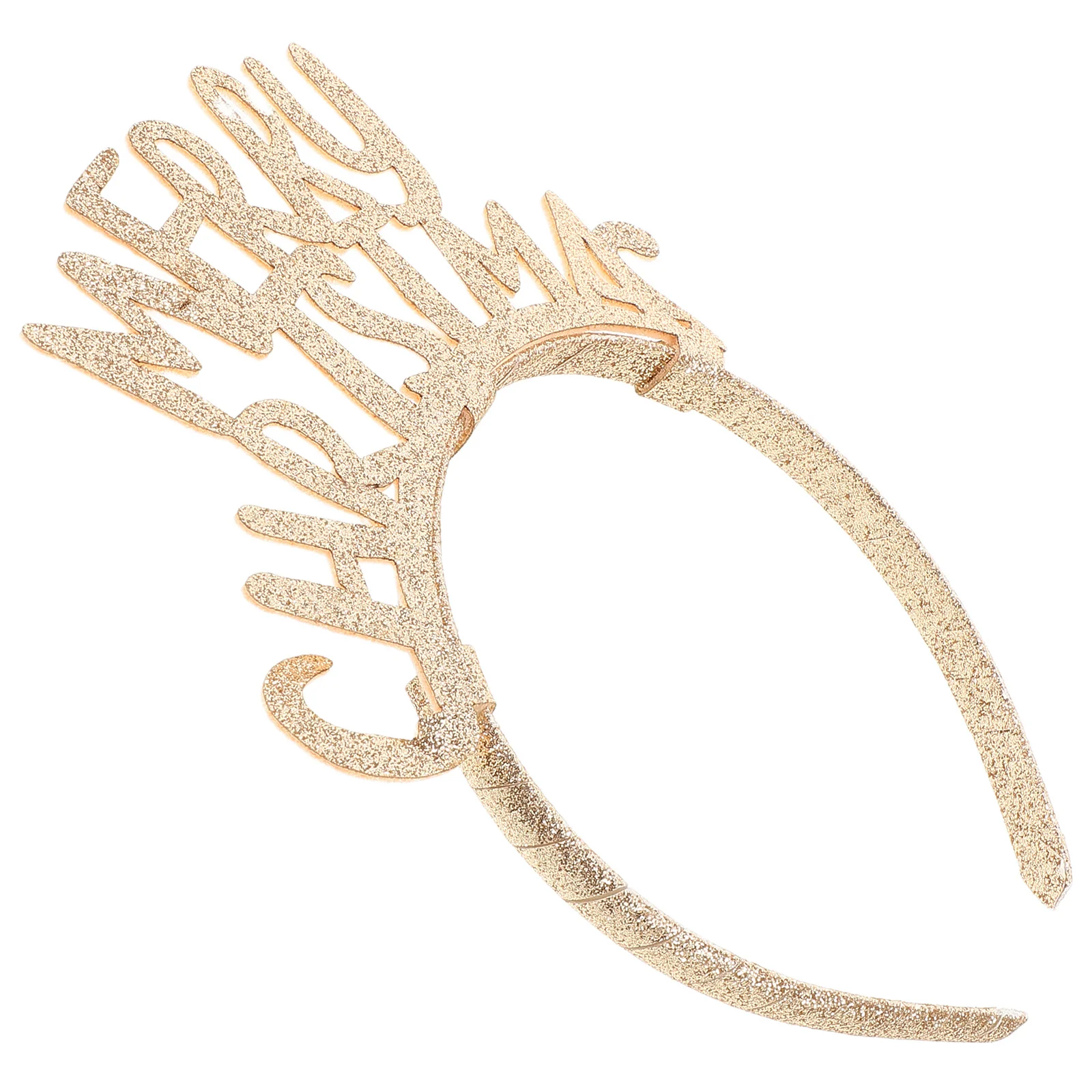 

Christmas Headband for Sparkling Merry Christmas Alphabet Hair Hoop Holiday Party Hairband Xmas Decorative Headband