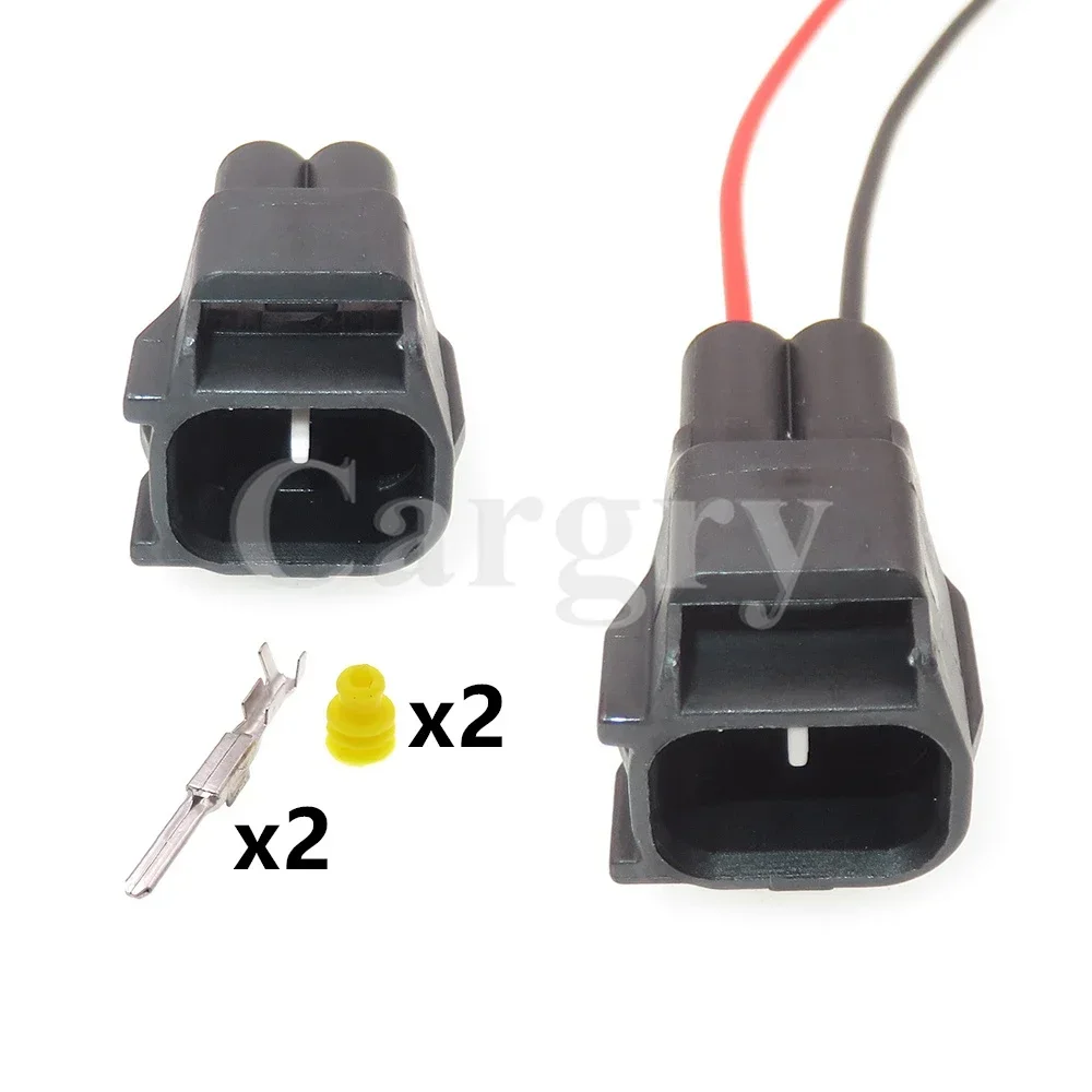 

1 Set 2P 7282-7028-30 AC Assembly Car Transmission Wire Cable Socket For Toyota Auto Backup Light Waterproof Connector