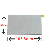 1PC 105.8X60mm Heat Insulation Polarizer Glass Lens for Wanbo T6 Max Projector Repair Replacement