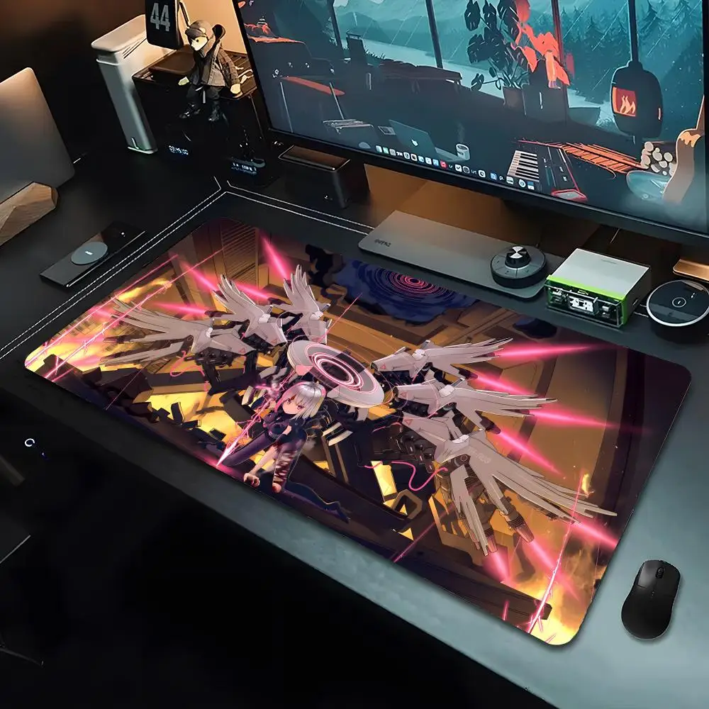 

anime M-mecha A-angel Mouse Pad Mousepad Large Gaming LockEdge Thickened Computer Keyboard Table Desk Mat